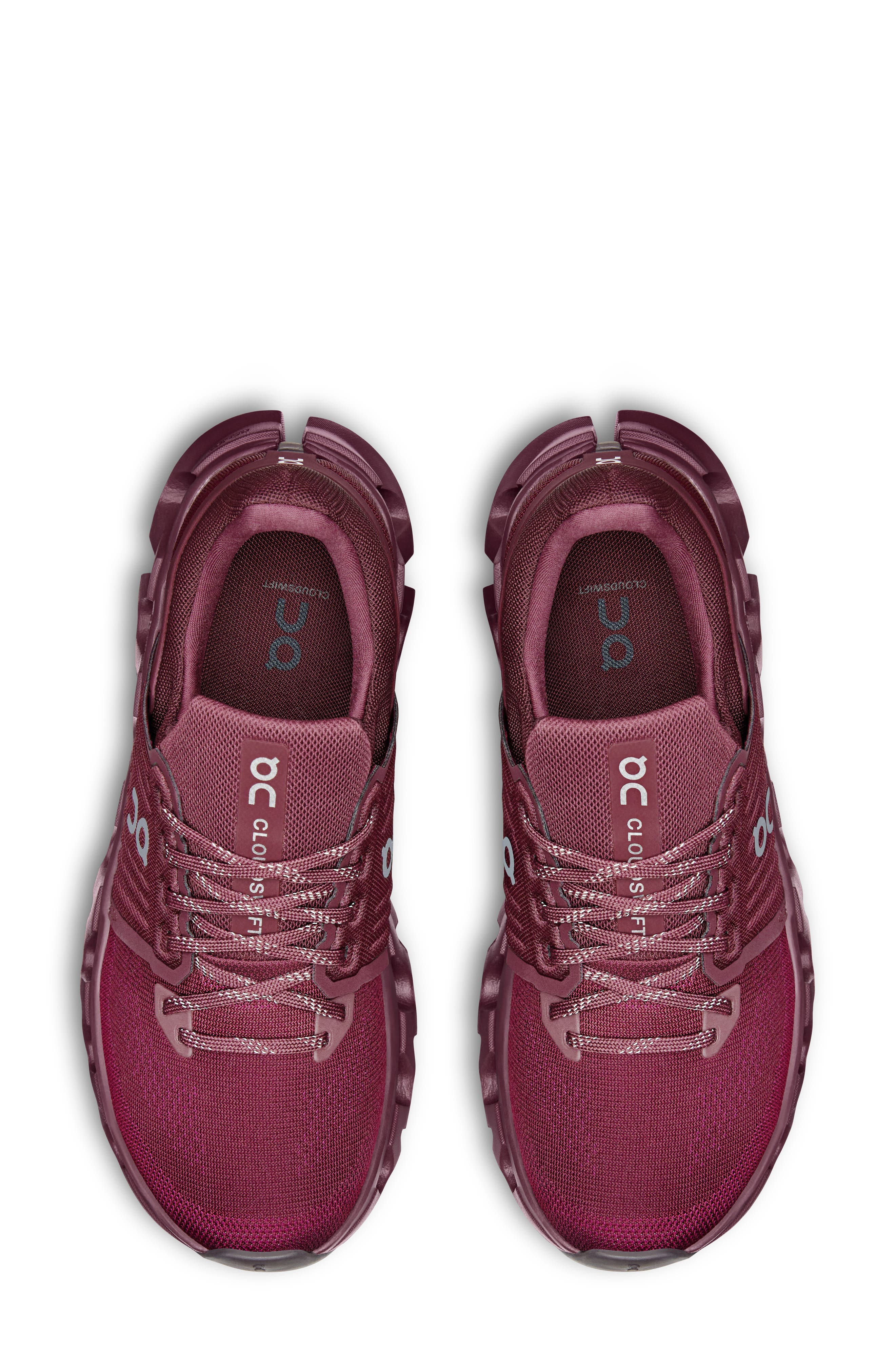 Cloudswift 4 AD Running Shoe, Alternate, color, MAROON/ MAROON