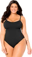 Swimsuits for All Tank One Piece Swimsuit