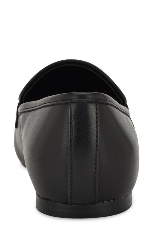 Nine West Base Embellished Bit Loafer In Black Leather