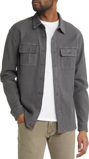 The Normal Brand Tailored Terry Shirt Jacket
