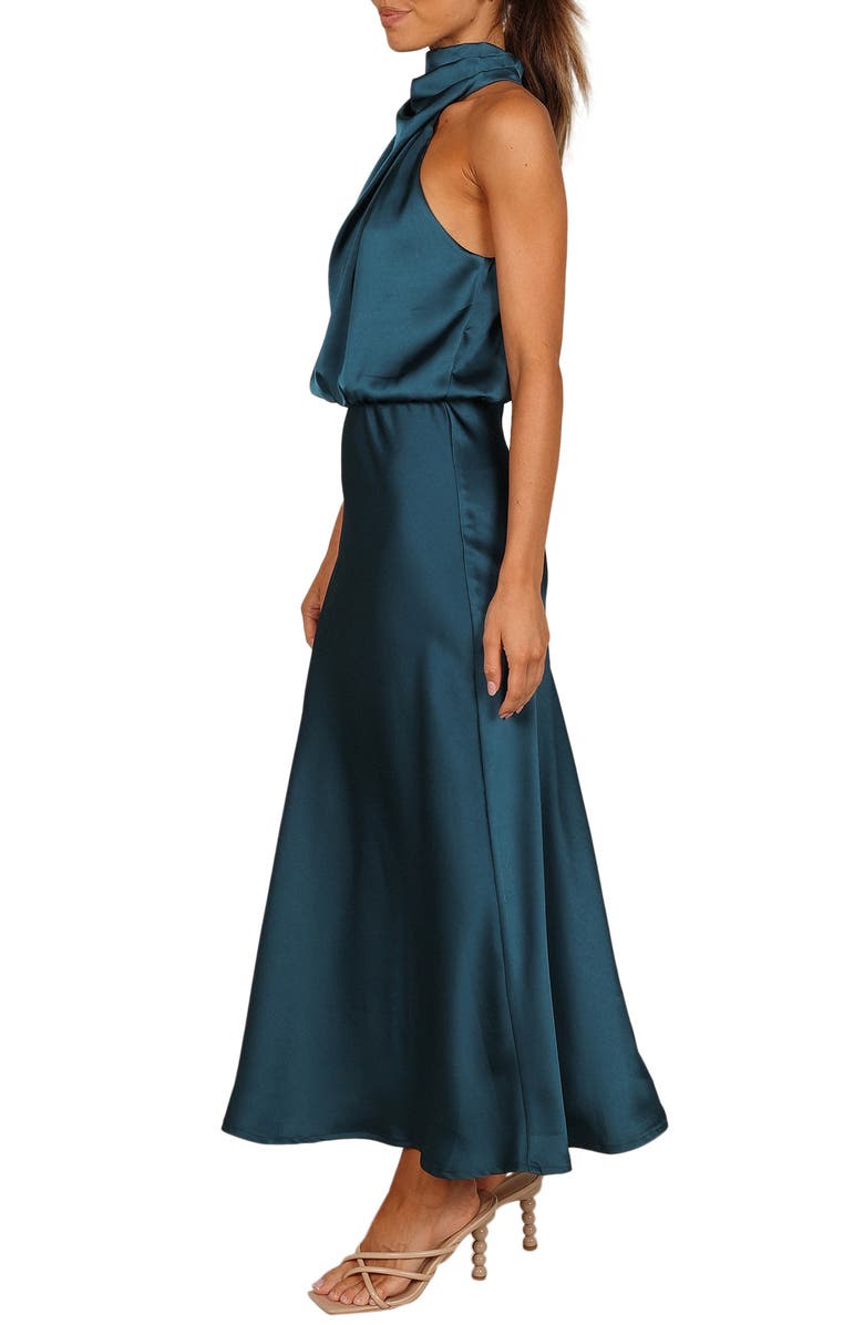 Annabelle Satin Maxi Dress