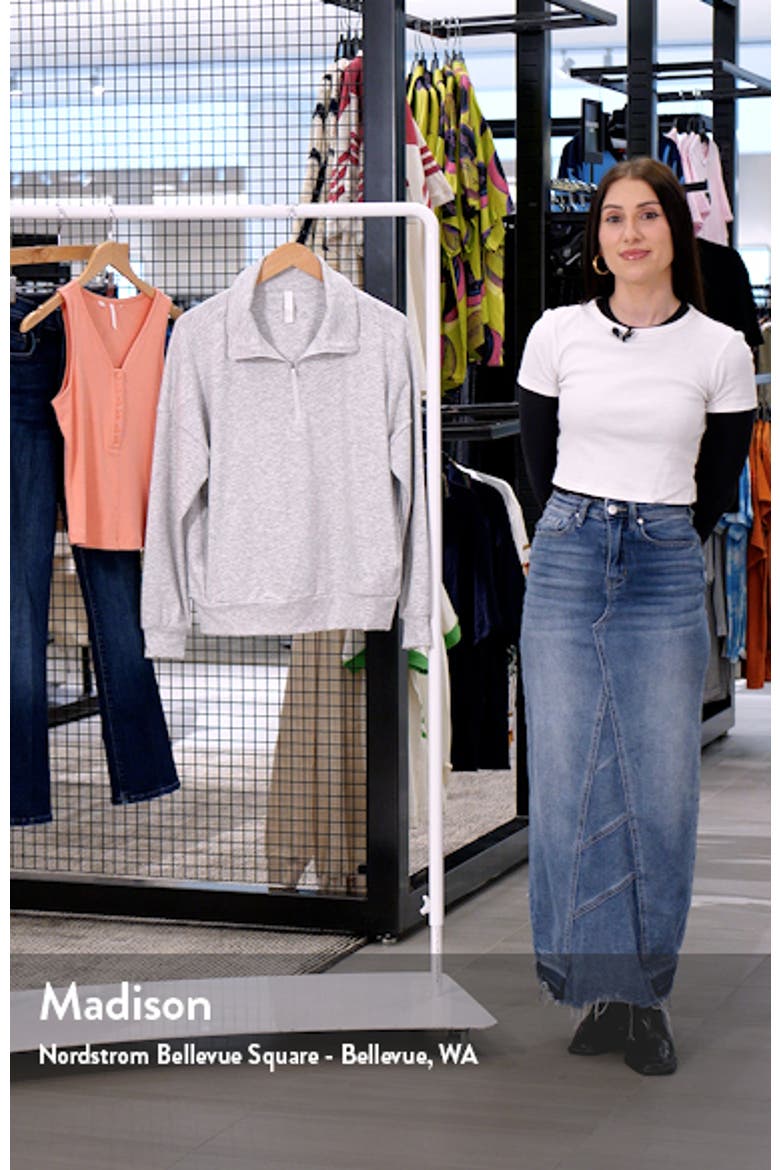 Cozy Half Zip Sweatshirt video