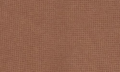 Z By Zella Waffle Knit Long Sleeve T-shirt In Brown