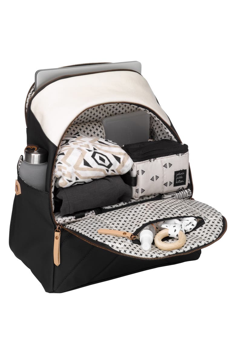 Inter-Mix Slope Diaper Backpack, Alternate, color, BIRCH BLACK