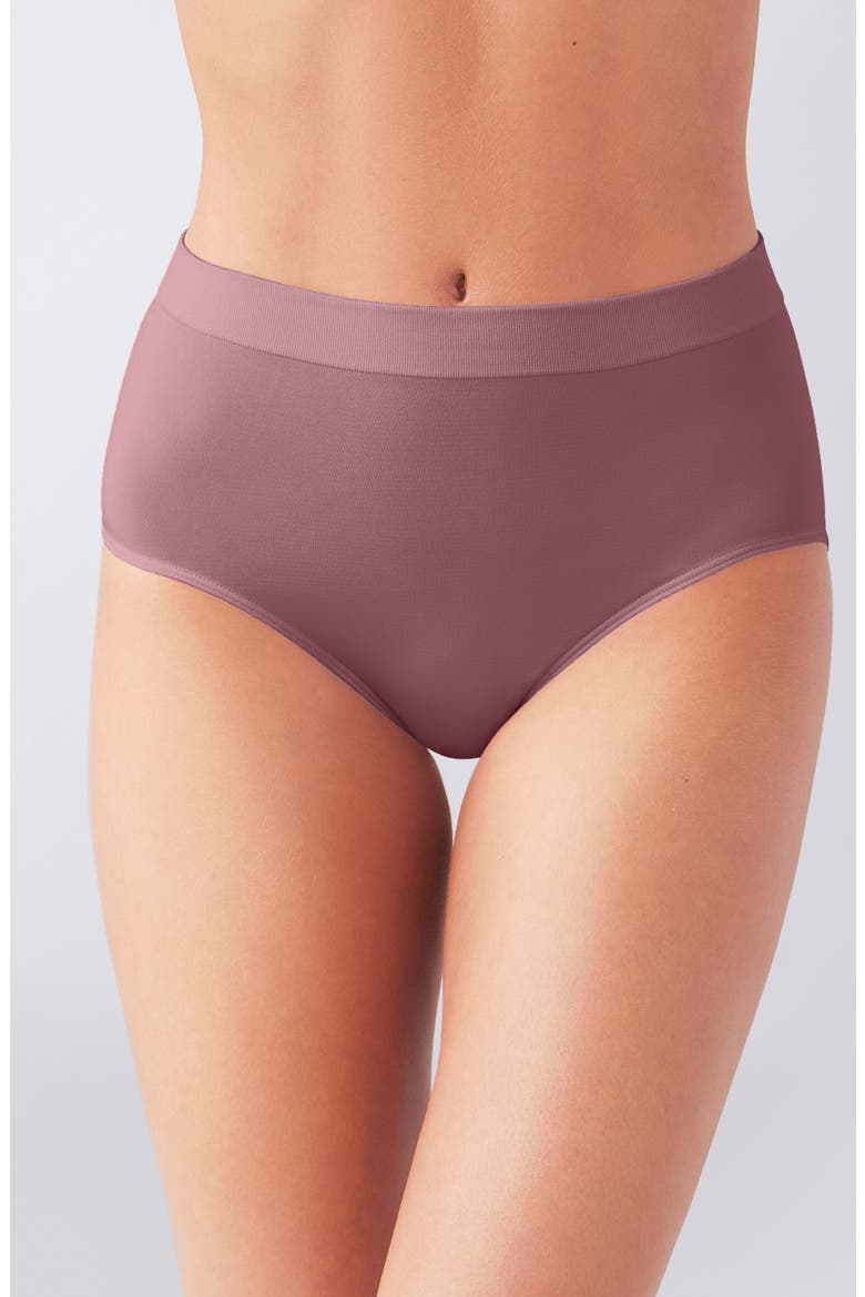 B-Smooth® Briefs, Main, color, ROSE BROWN