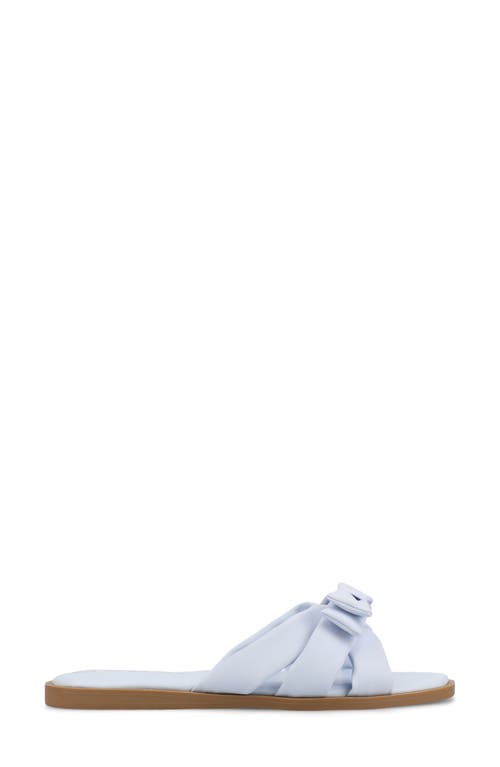 JOURNEE COLLECTION JOURNEE COLLECTION PRYLIN BOW SLIDE SANDAL