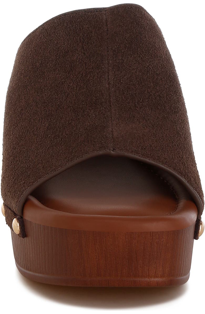 Rag & Co Masaki Platform Sandal, Alternate, color, Brown