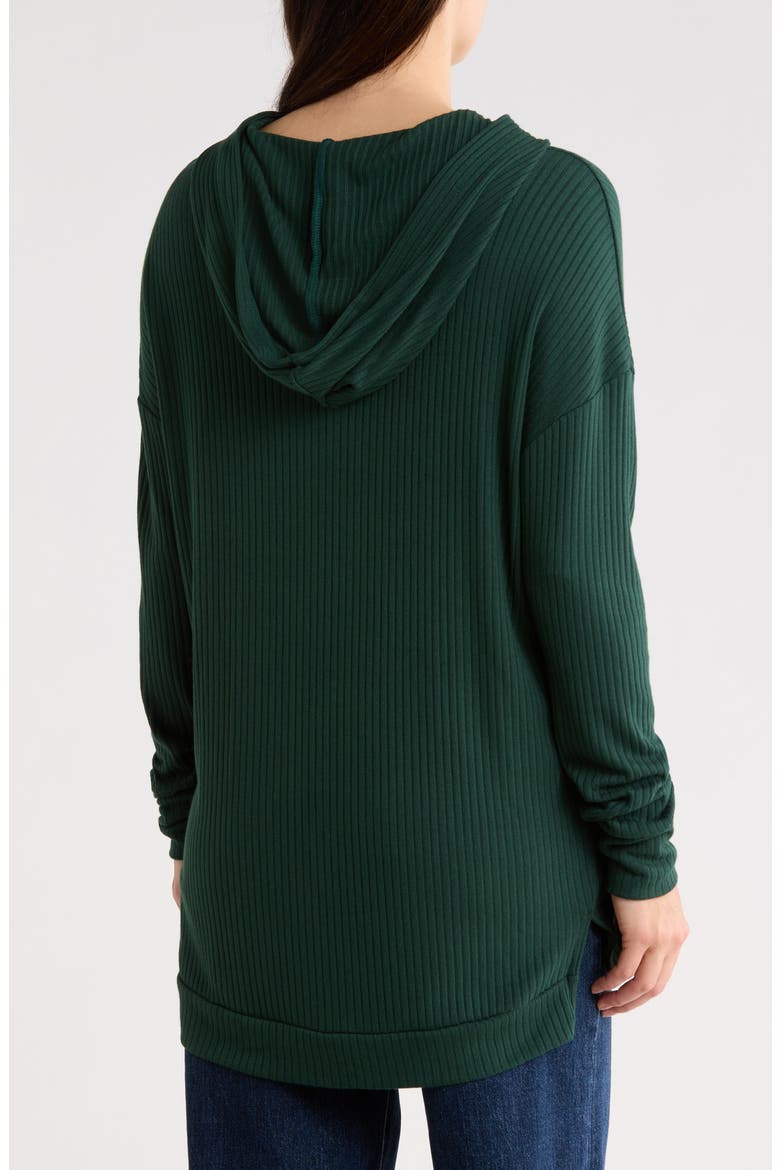 High-Low Hoodie, Alternate, color, AVENTURINE