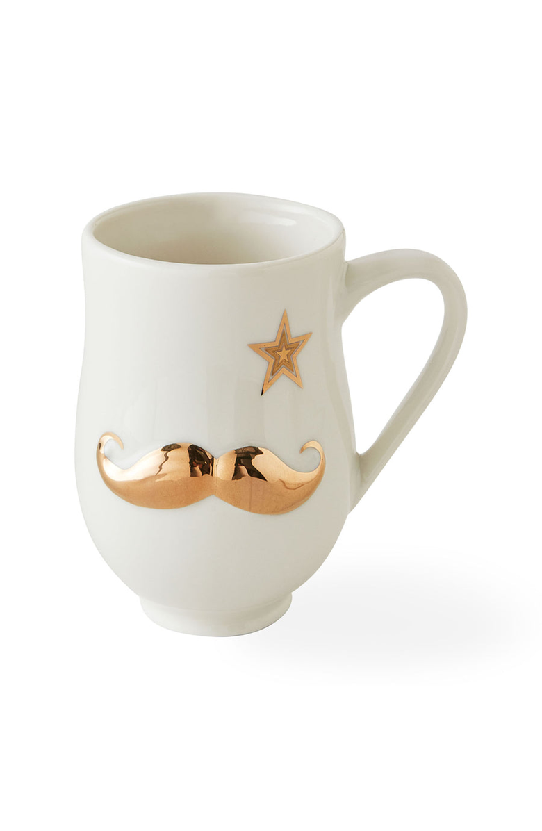 Jonathan Adler Gilded Mr. & Mrs. Muse Mug, Main, color,
