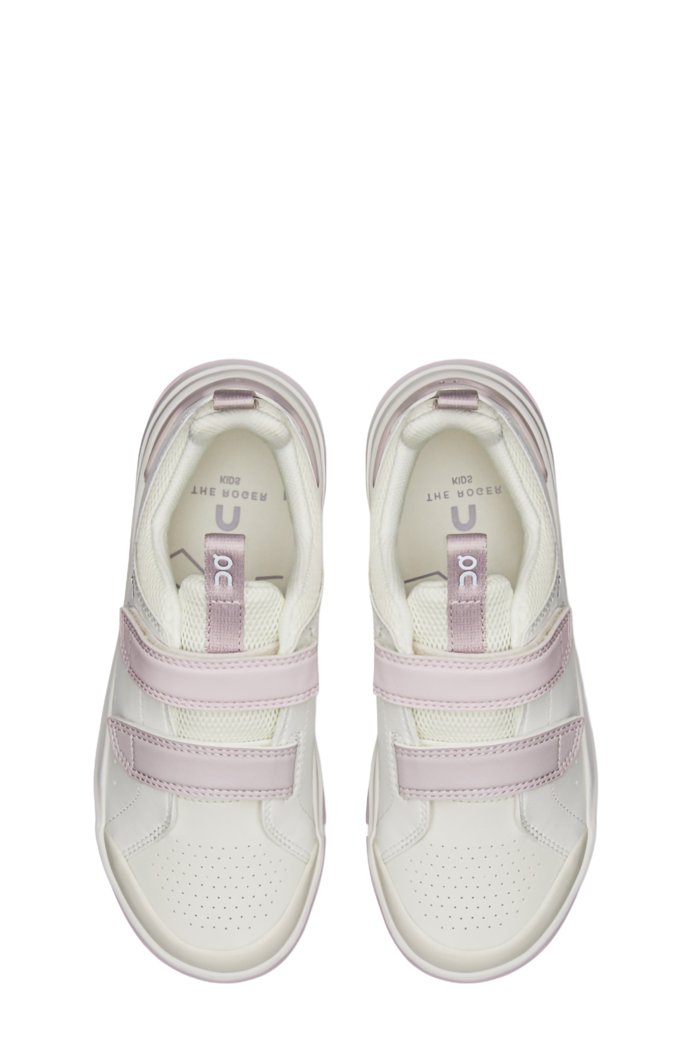 Kids' The ROGER Sneaker, Alternate, color, IVORY/ ORCHID