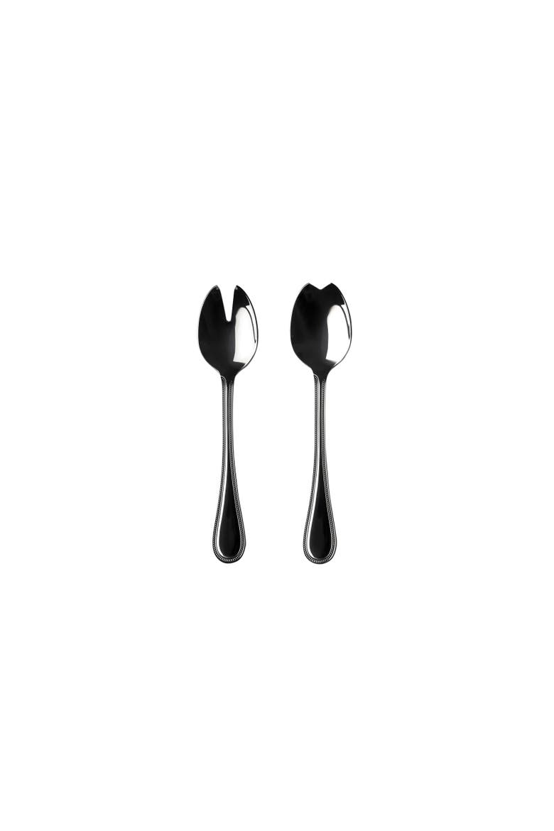 Perla Salad Serving Set - 2 Pieces, Main, color, Silver