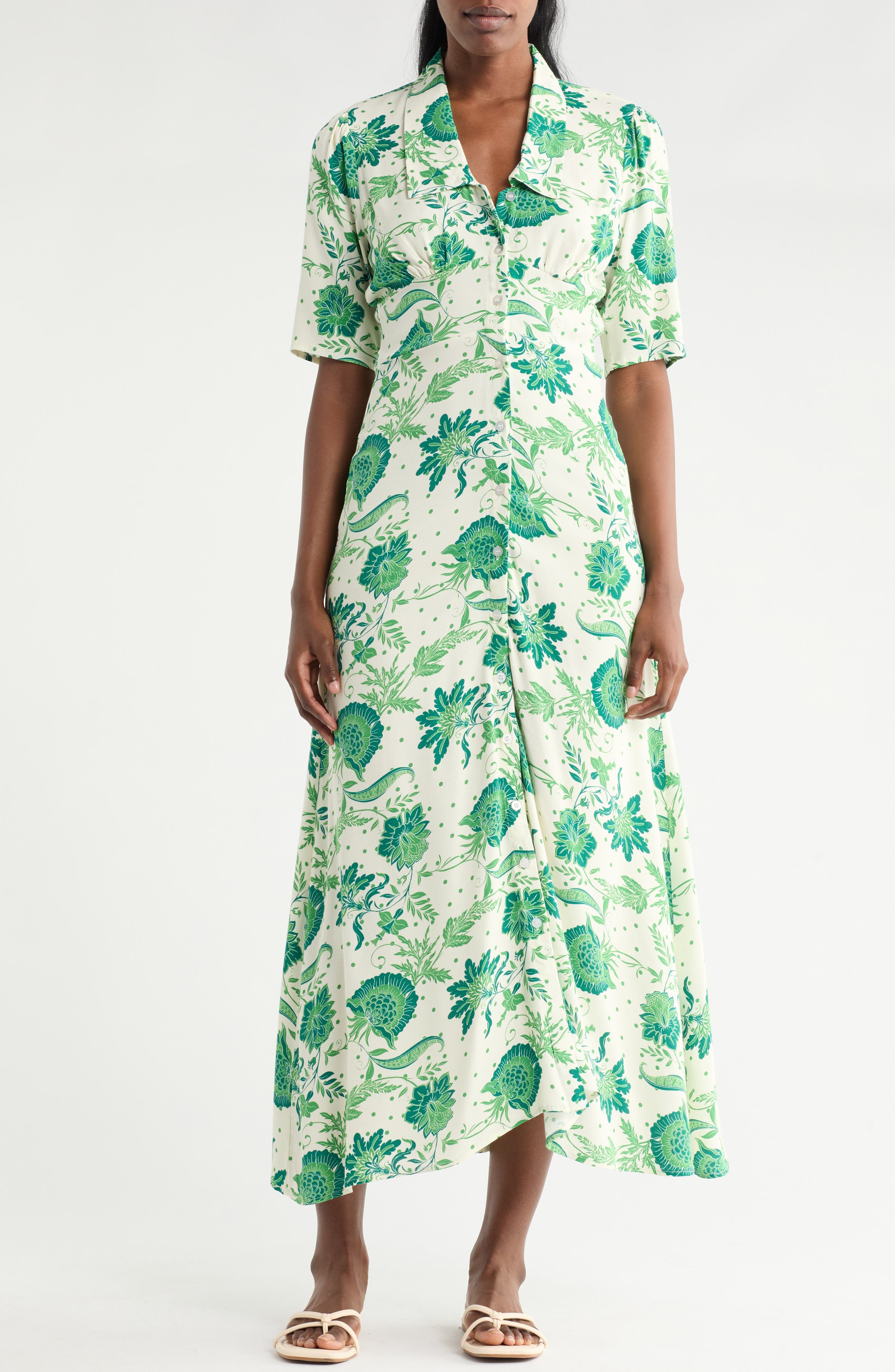 Love By Design Isla Crepe Midi Dress