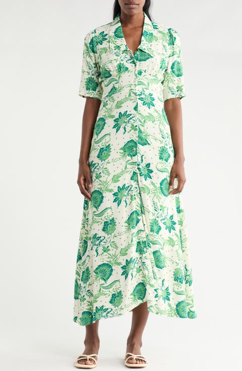 Isla Crepe Midi Dress