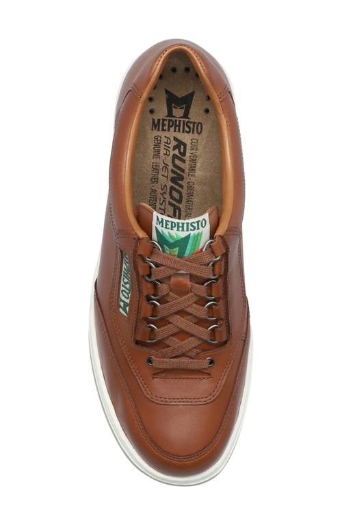 Mephisto Match Sneaker In Hazelnut Randy