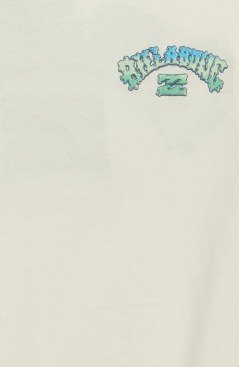 Billabong Kids' Wax Arch Cotton Graphic T-Shirt, Alternate, color, Off White