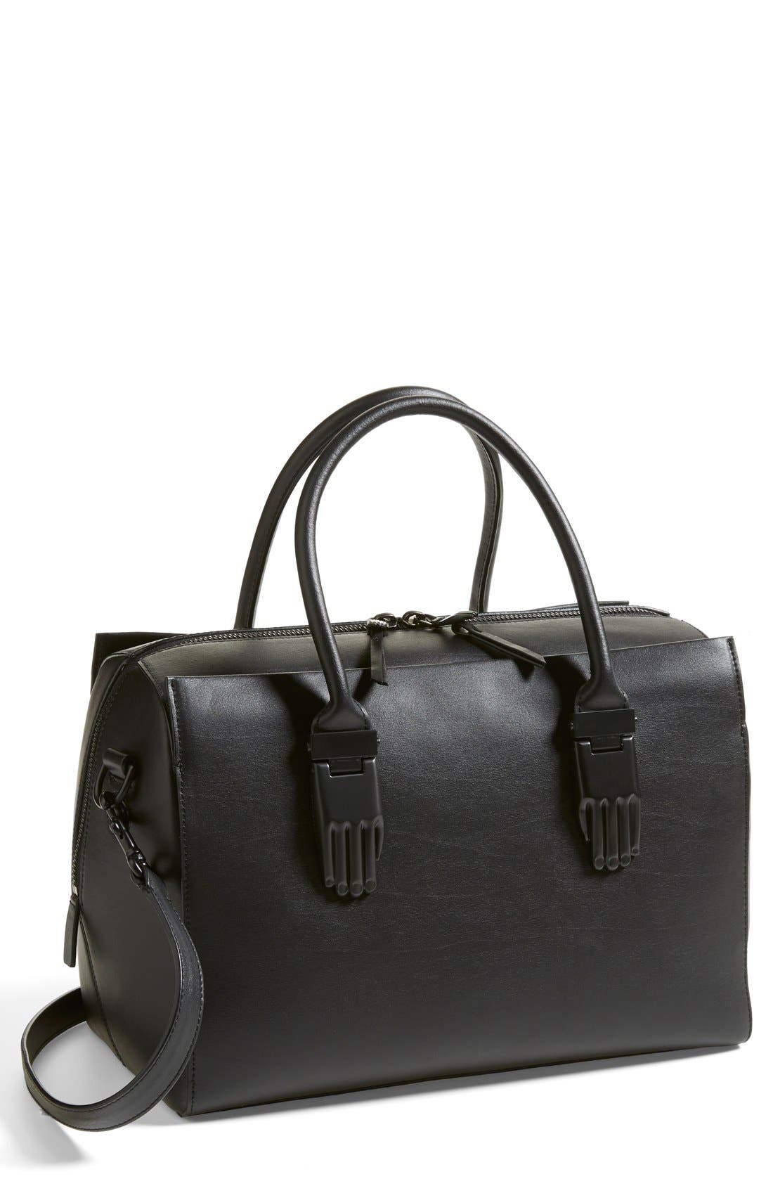 'Lele' Satchel, Main, color, BLACK
