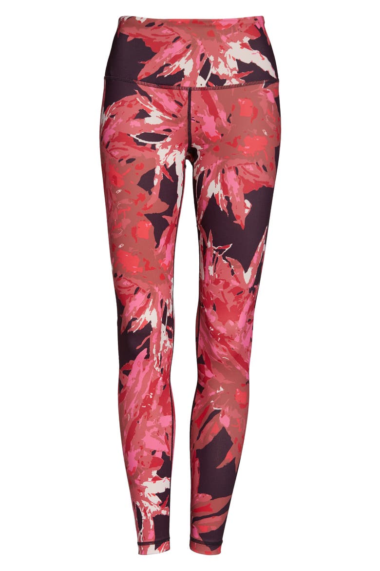 Live In High Waist Ankle Performance Leggings, Alternate, color, PURPLE NEBULA CLUSTER FLORAL
