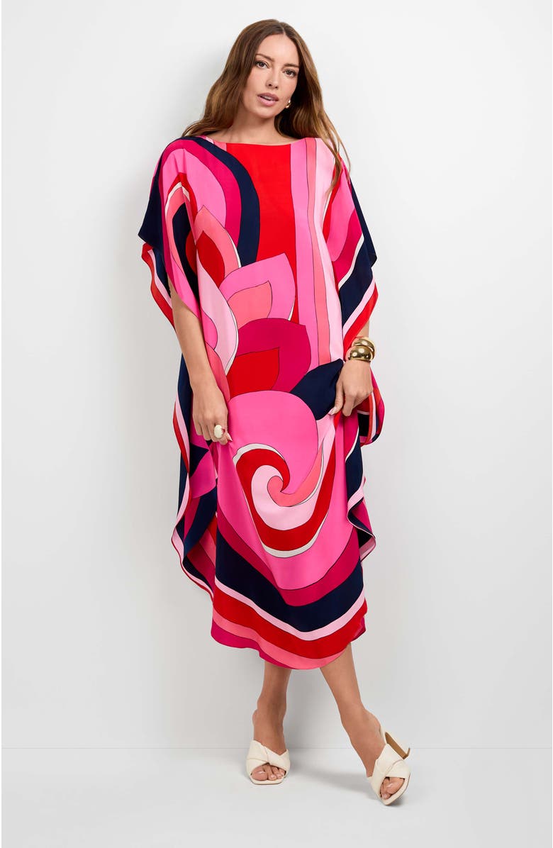 Trina Turk Jalani Maxi Caftan Dress, Main, color,