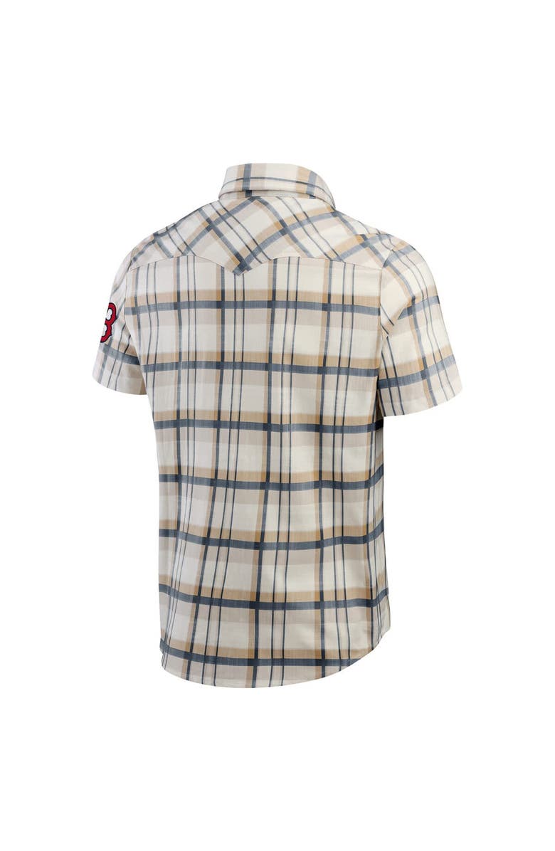 Darius Rucker Collection by Fanatics Men's Darius Rucker Collection by Fanatics Navy Boston Red Sox Plaid Full-Snap Shirt, Alternate, color, Navy