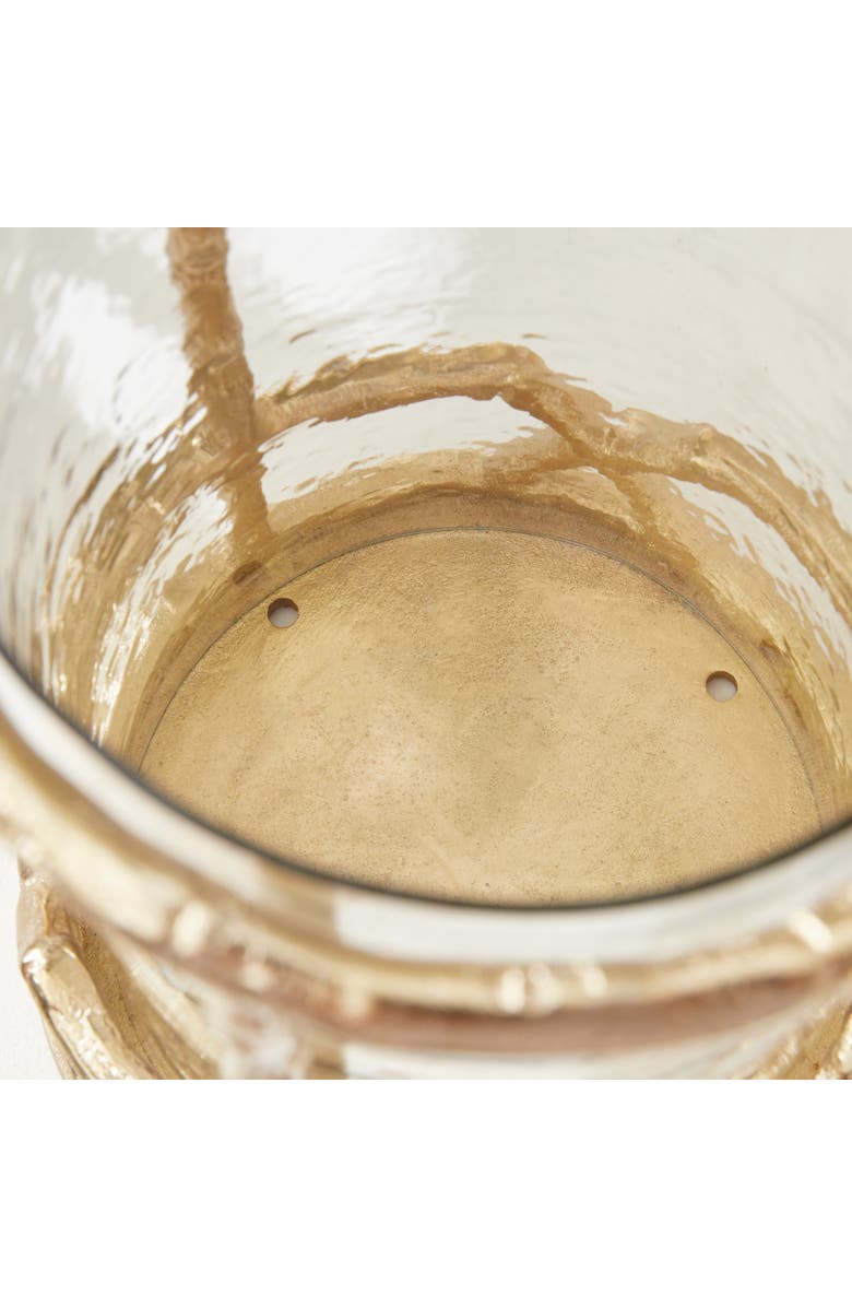 Napa Home & Garden Baldwin Hurricane 10.5", Alternate, color, Gold