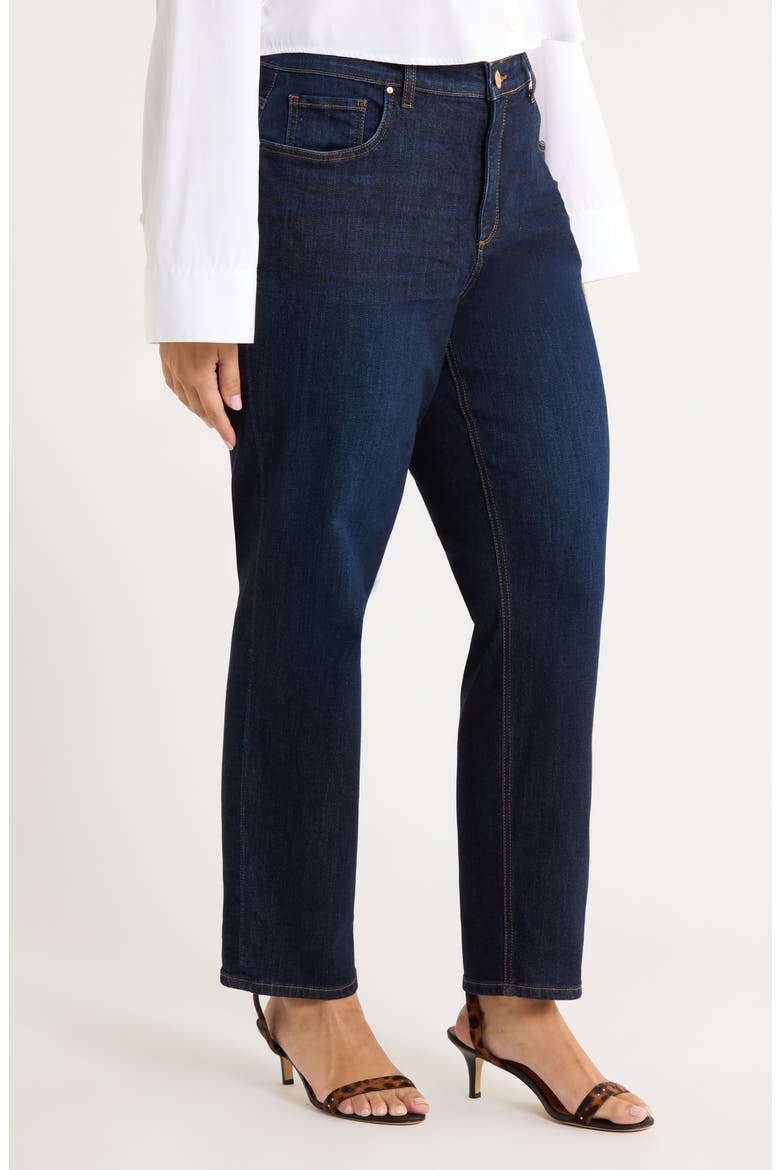 Naomi High Waist Ankle Straight Leg Jeans, Alternate, color, COURAGEOUSLY