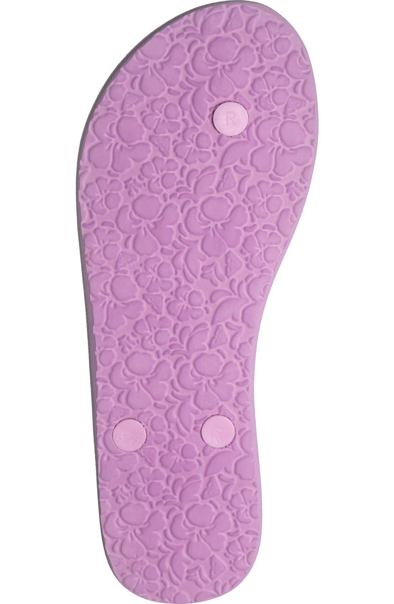 Roxy Antilles II Flip Flop, Alternate, color, Light Purple
