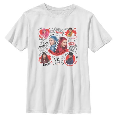 Boy's Descendants Wicked Wonderland Team Once Upon A Time  Graphic T-Shirt