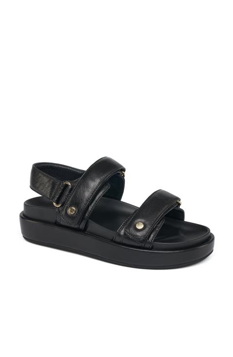 Bay Leather Slingback Sandal