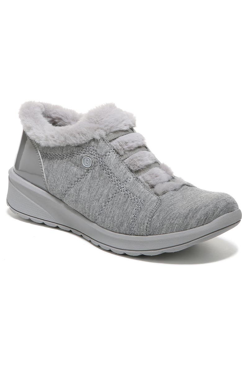 BZees Golden Faux Fur Lined Bootie, Main, color,