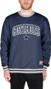 New Era Men's New Era Navy Dallas Cowboys Big & Tall Pullover Sweatshirt