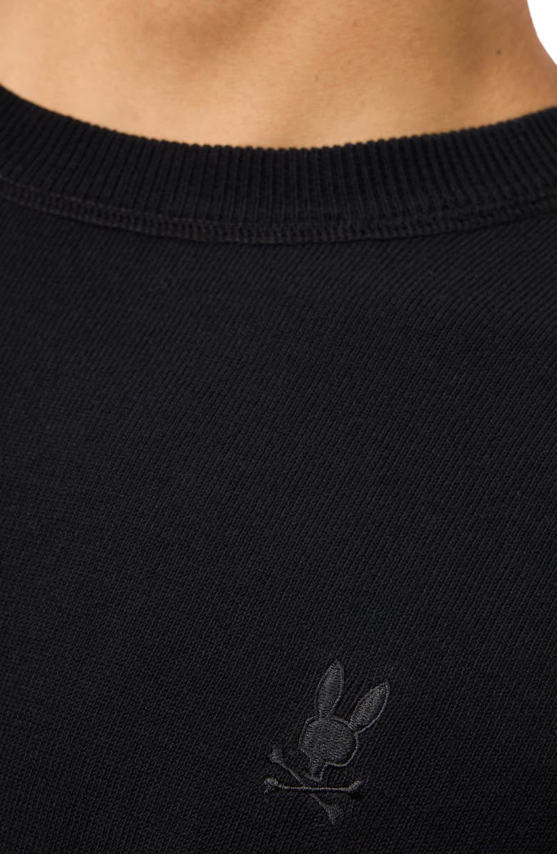 Psycho Bunny Belmore Cotton Crewneck Sweater, Alternate, color, 