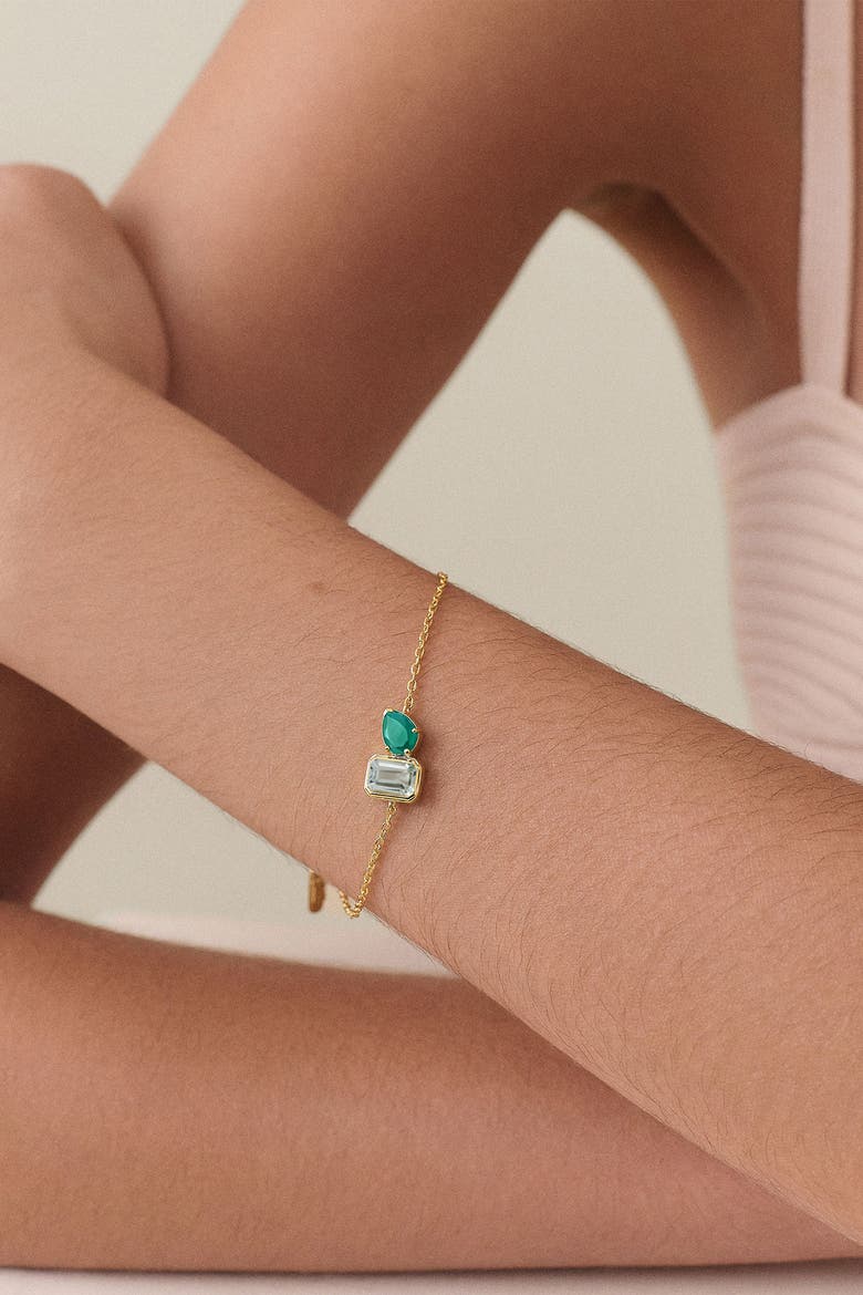 Toi Et Moi Strength Bracelet, Alternate, color, Metallic Gold