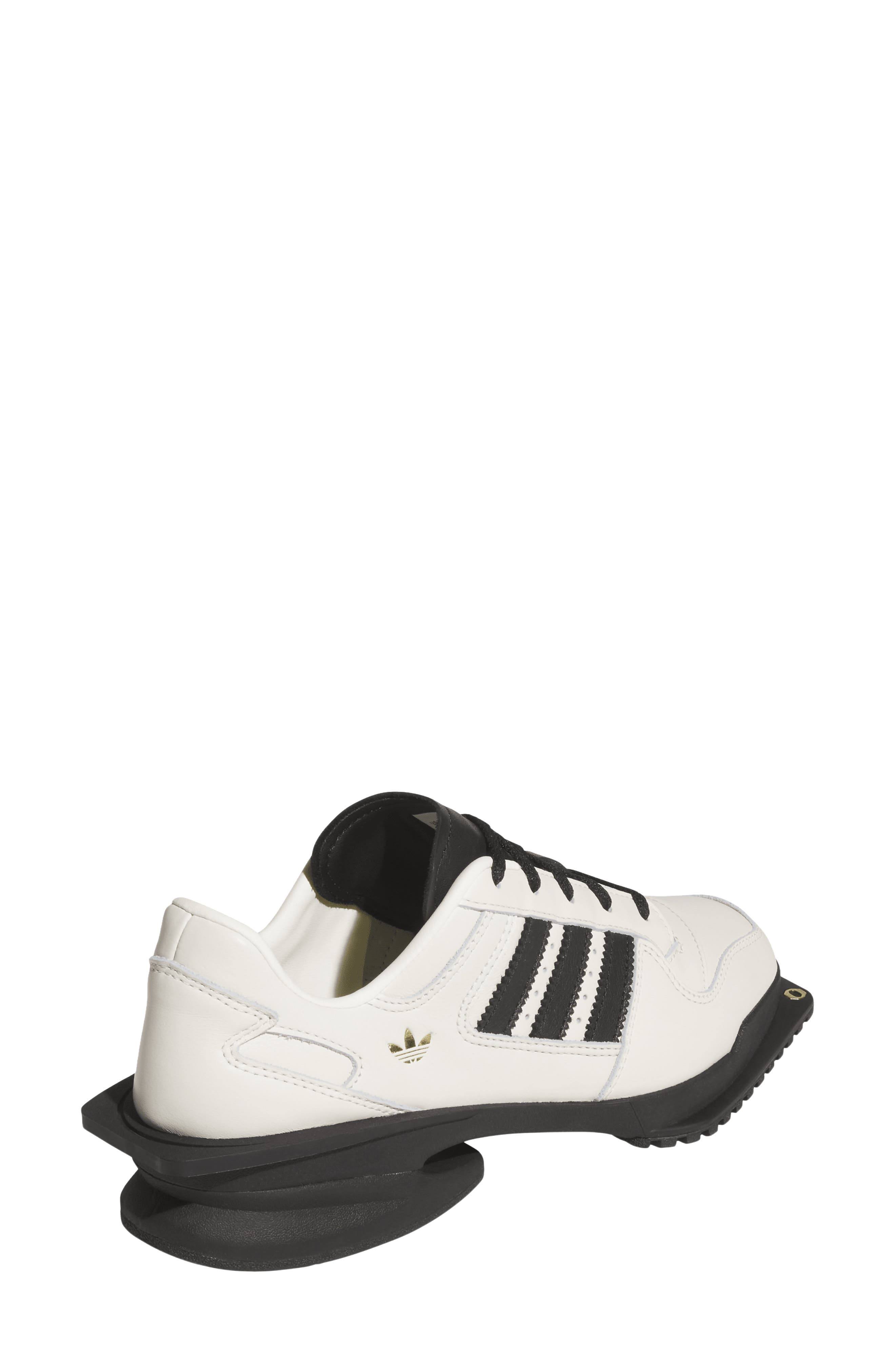 adidas Forum Cubism SQ Sneaker, Alternate, color, Cream White/ Black/ Gold
