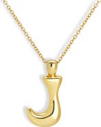 MOD + JO Blake Bubble Letter Pendant Necklace