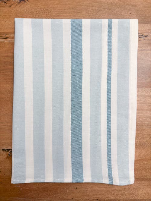 Anaya Bistro Stripes Kitchen Towels In Sangria Red