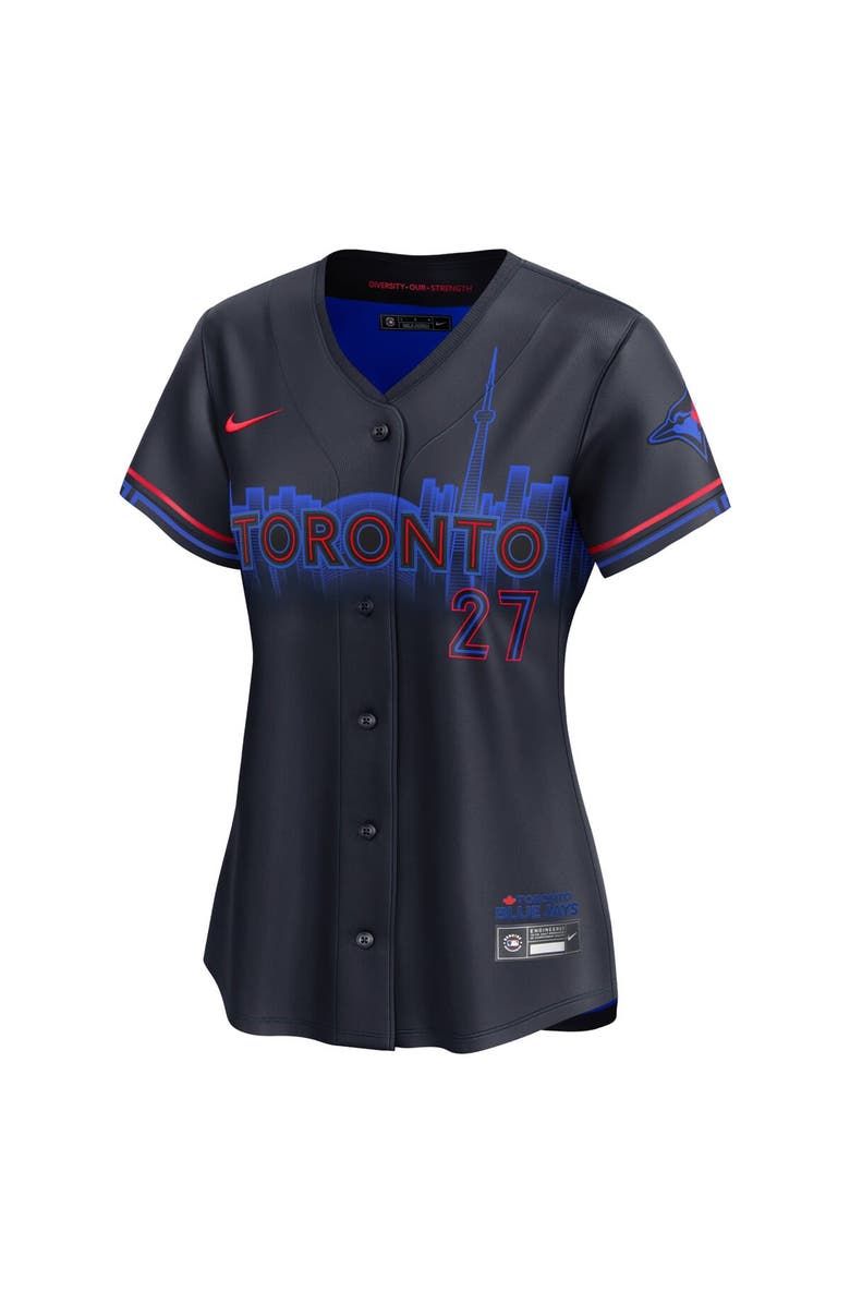 Nike Women's Nike Vladimir Guerrero Jr. Navy Toronto Blue Jays 2024 City Connect Limited Player Jersey, Alternate, color, Navy