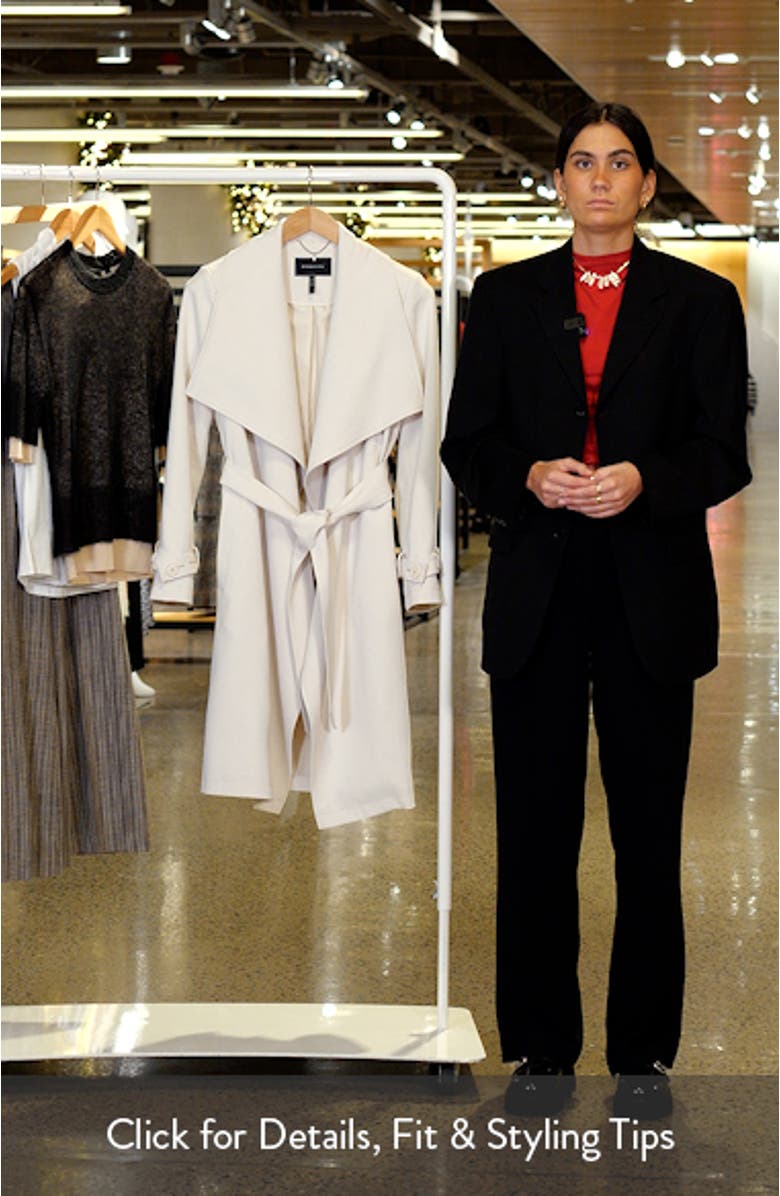 Belted Trench Coat, sales video thumbnail