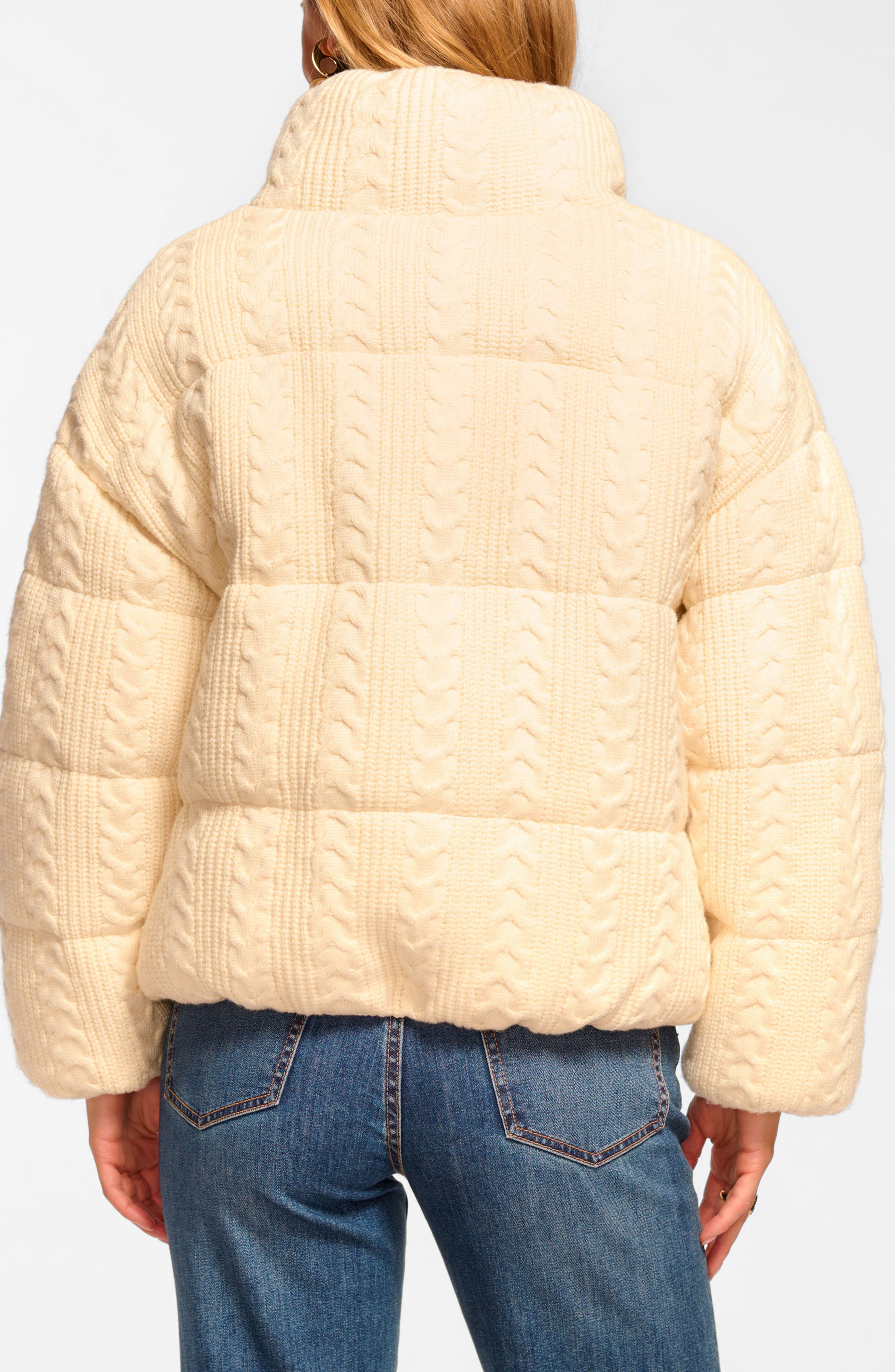 Eliana Knit Puffer Jacket - image 2