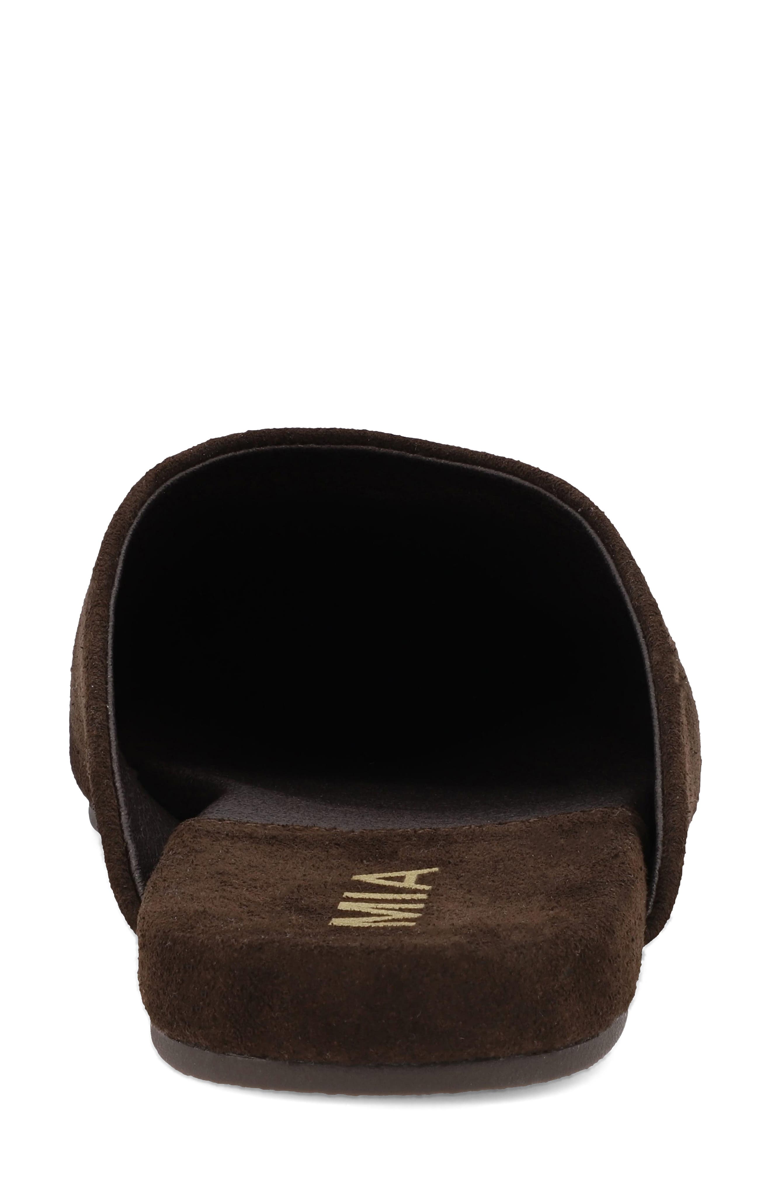 Ziva Square Toe Mule, Alternate, color, ESPRESSO