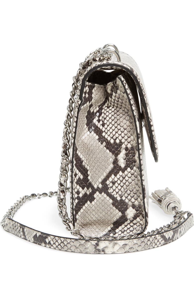 Tory Burch Fleming Convertible Leather Shoulder Bag, Alternate, color,