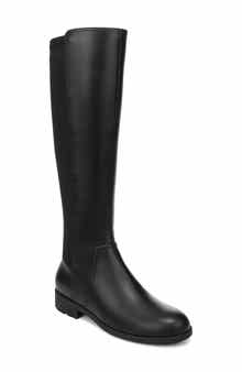 Janelle Faux Leather Knee High Boot