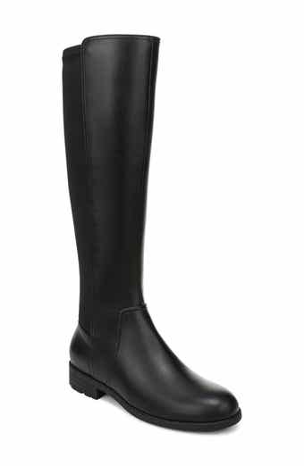 Janelle Faux Leather Knee High Boot