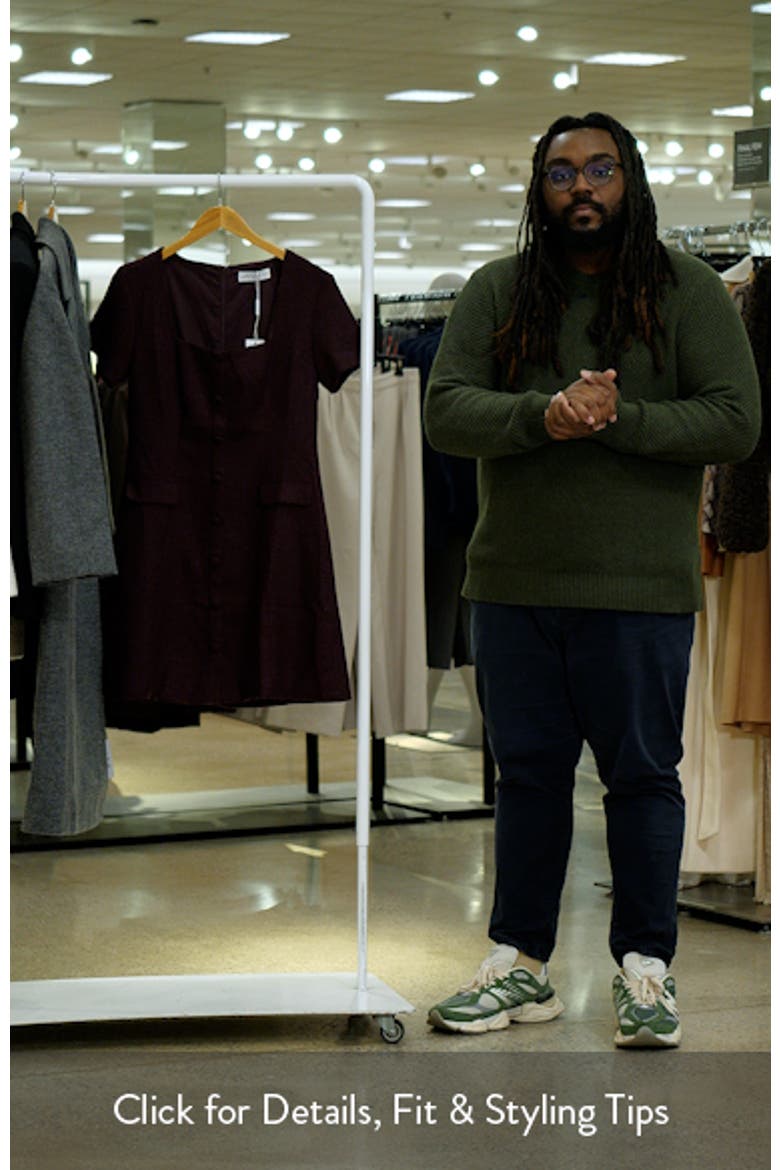 Sutton Tweed Minidress video