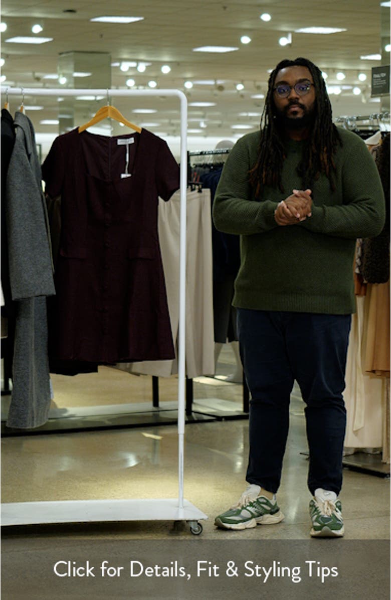 Sutton Tweed Minidress, sales video thumbnail