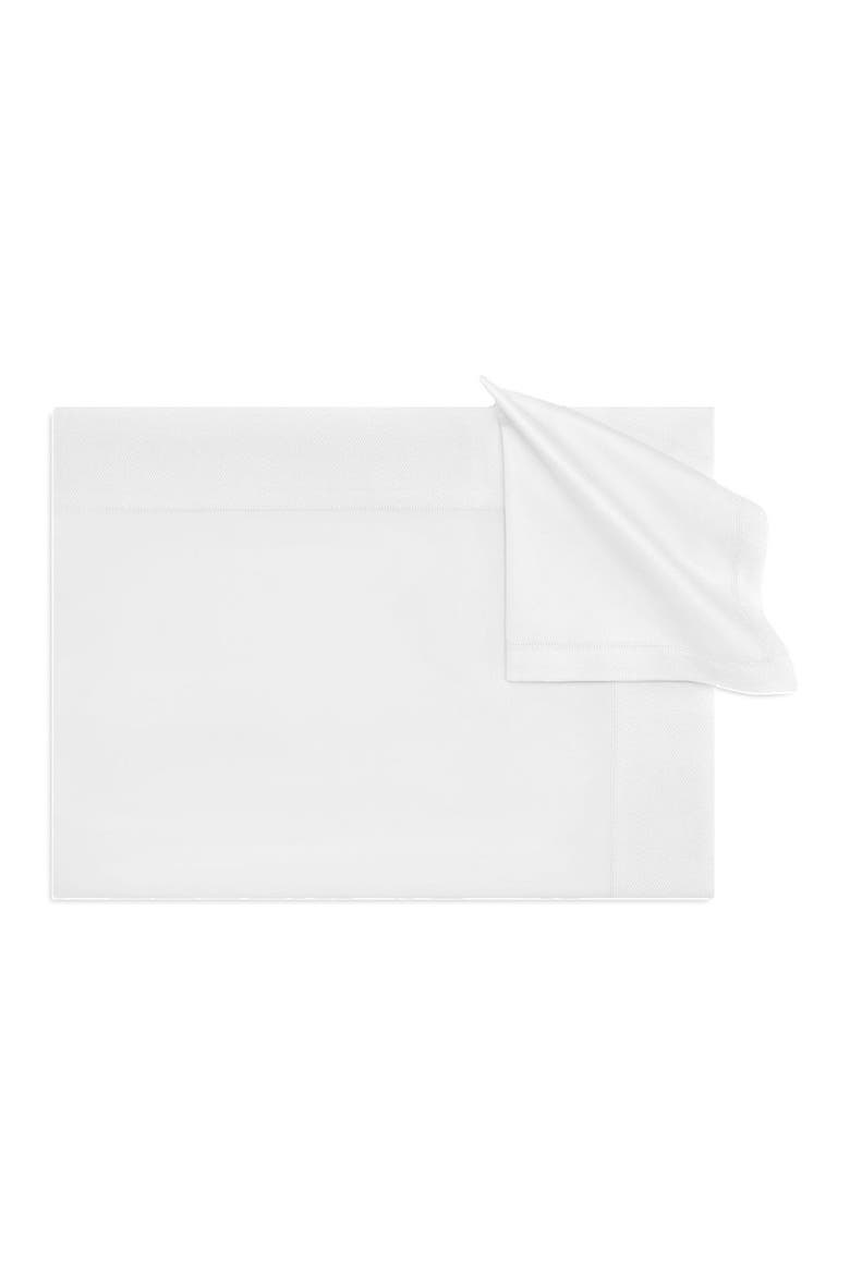 Arrica Tablecloth, Alternate, color, White