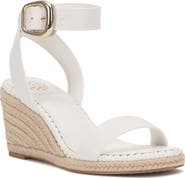 Vince Camuto Fainel Espadrille Ankle Strap Platform Wedge Sandal
