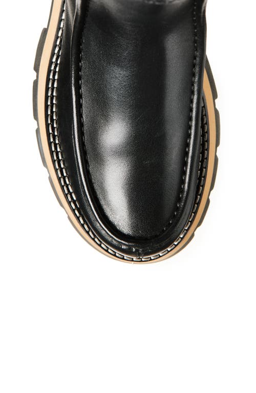3.1 Phillip Lim Kate Lug Sole Platform Chelsea Boot In Black
