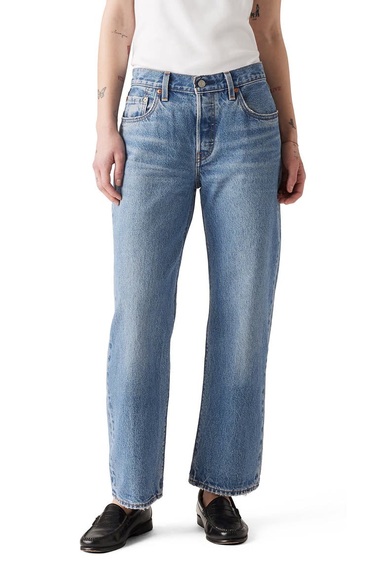 501® '90s Straight Leg Ankle Jeans, Main, color, SWEETEST TABOO