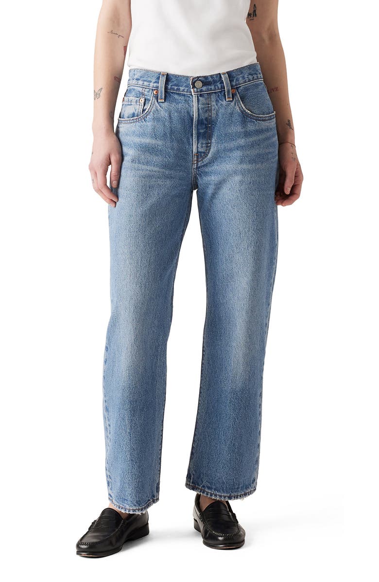 Levi's<sup>®</sup> 501<sup>®</sup> '90s Straight Leg Ankle Jeans, Main, color, Sweetest Taboo