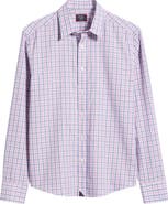 UNTUCKit Dolcetto Plaid Wrinkle Free Cotton Button-Up Shirt